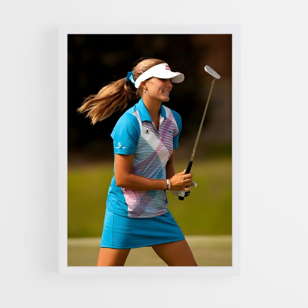 Poster Lexi thompson matinée – affiche Golf (vue 3)